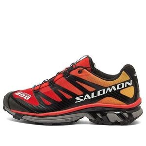 Salomon Dynamic Red and Black Trail Shoes